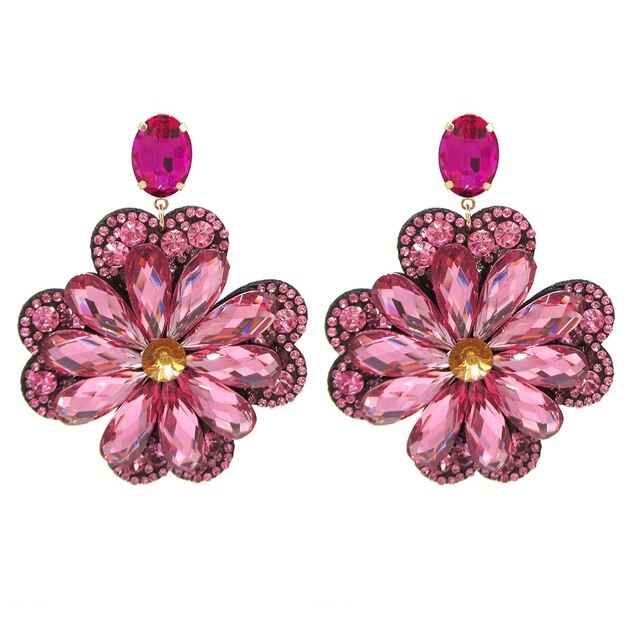 Boucles D'Oreilles Queen Floka (6 Couleurs)