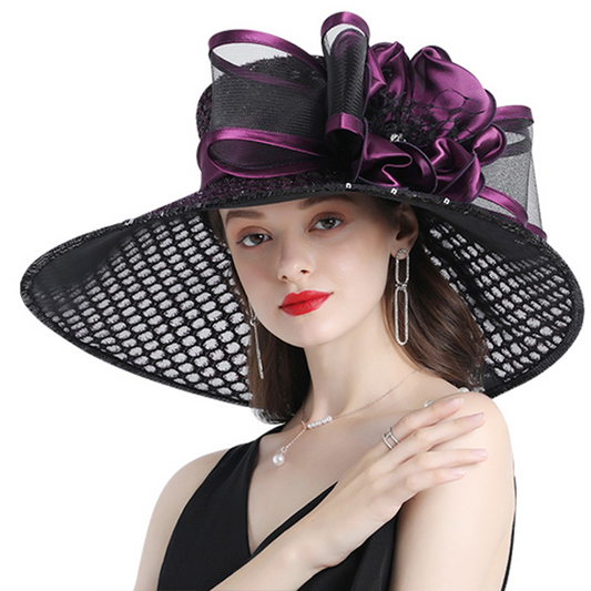 Chapeau Queen Benhamina (Violet)