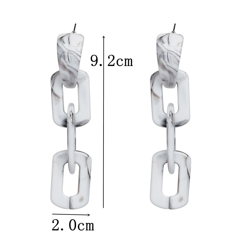 Boucles D'Oreilles Queen Chainthy (3 Couleurs)