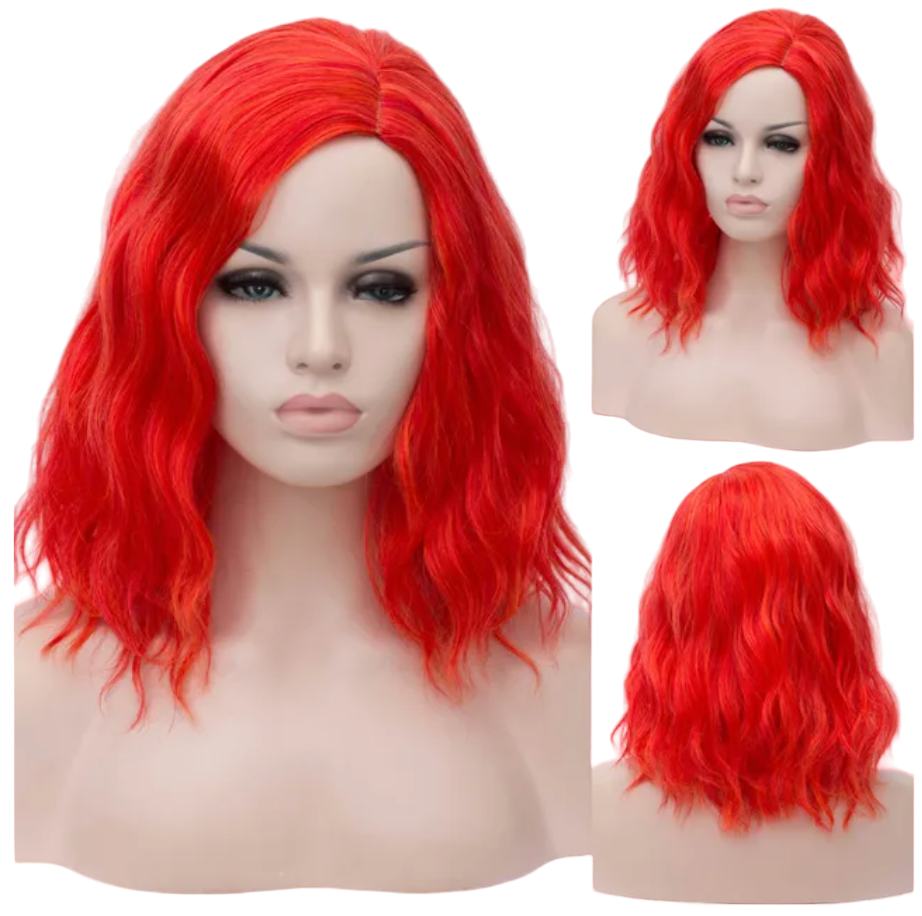Perruque Queen Faith (Rouge orangé)