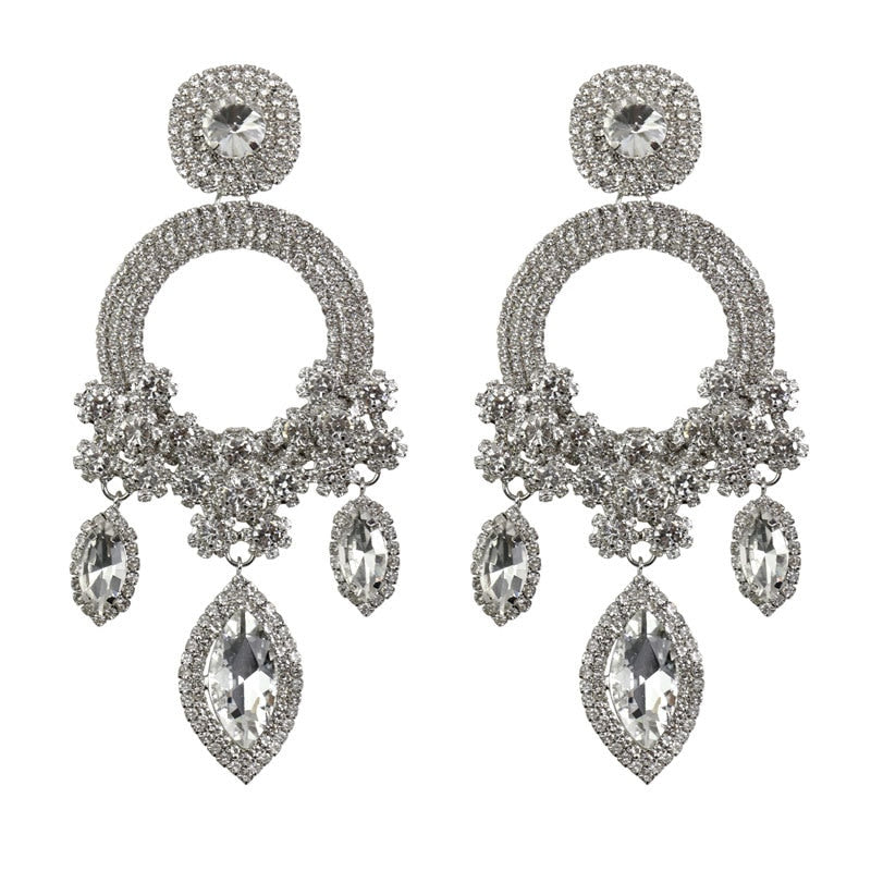 Boucles D'Oreilles Queen Novinnea (5 Couleurs)
