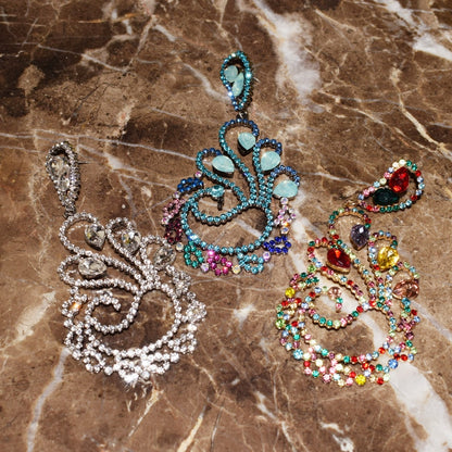 Boucles D'Oreilles Queen Rheal (3 Couleurs)