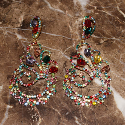 Boucles D'Oreilles Queen Rheal (3 Couleurs)