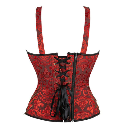 Corset Queen Hawren (Rouge)