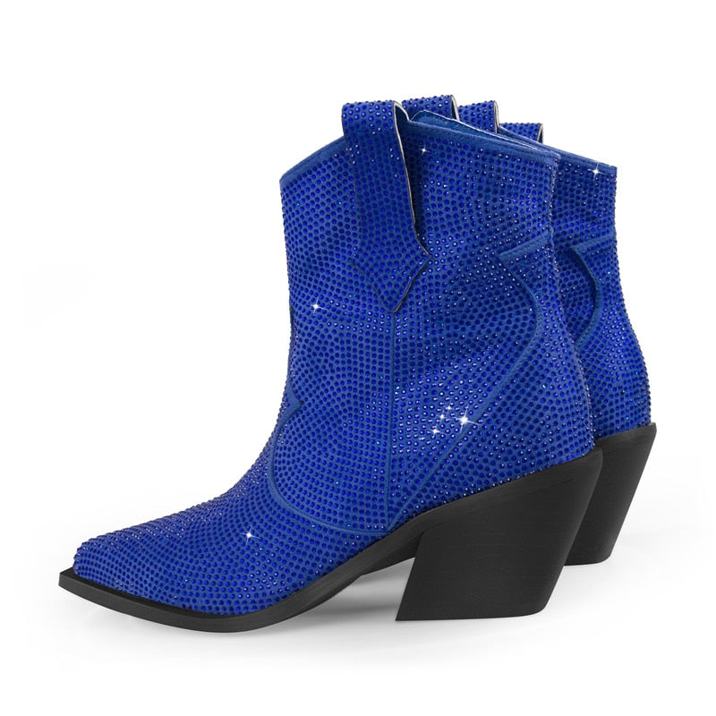 Bottes Queen Xianwa (Bleu)