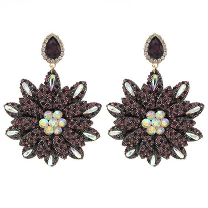 Boucles D'Oreilles Queen Sholas (4 Couleurs)