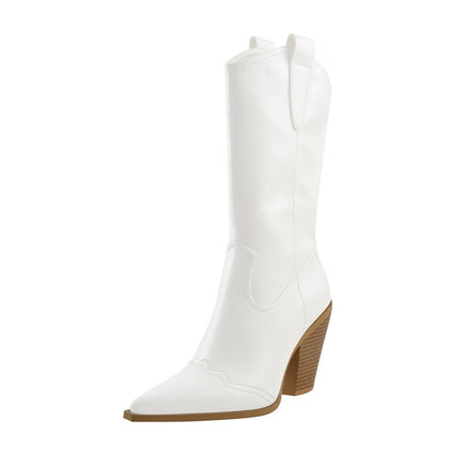 Bottes Queen Wang (Blanc)