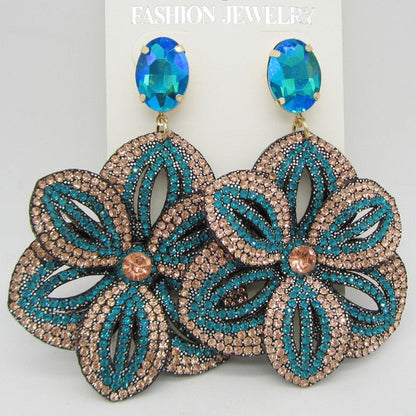 Boucles D'Oreilles Queen Treval (7 Couleurs)