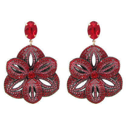 Boucles D'Oreilles Queen Treval (7 Couleurs)