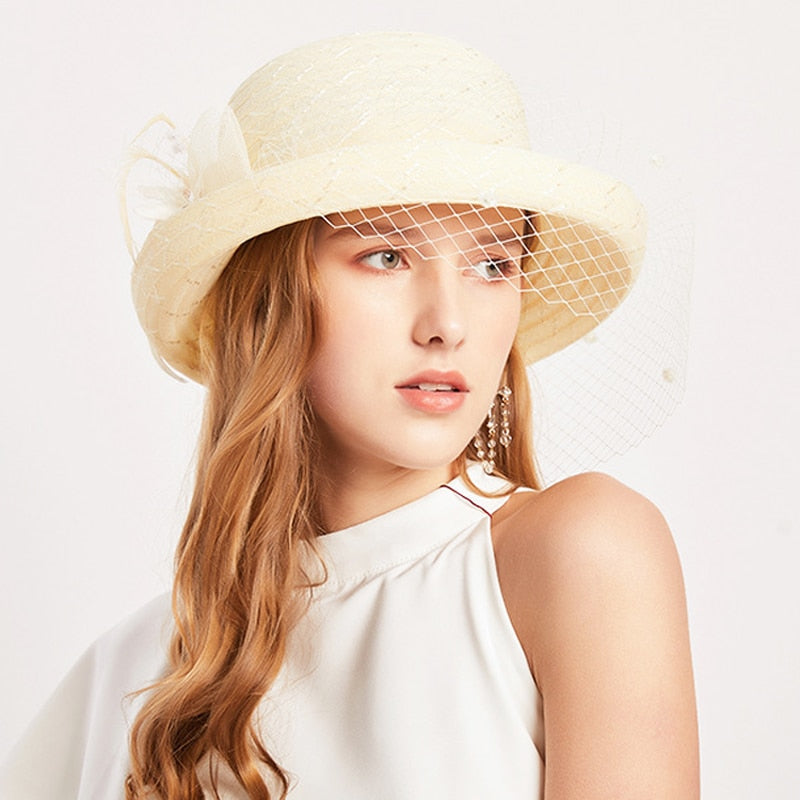 Chapeau Queen Divinna (Beige)