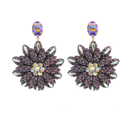 Boucles D'Oreilles Queen Sholas (4 Couleurs)