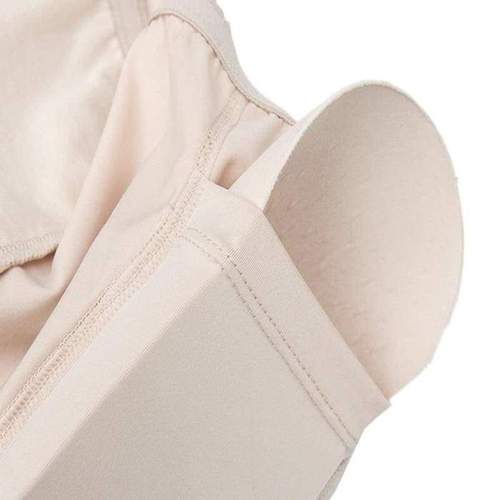 Culotte Beige avec Rembourrage en Éponge
