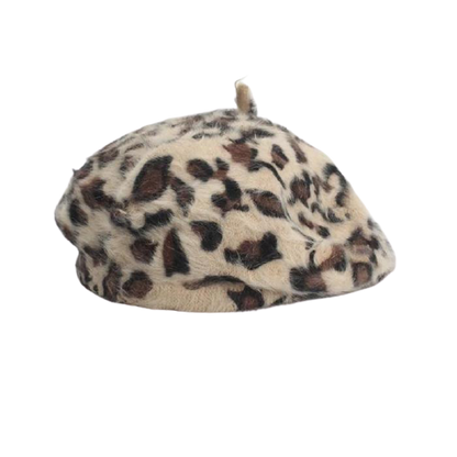 Béret Queen Leopard (5 Couleurs)