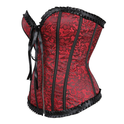 Corset Drag Casius (Rouge)