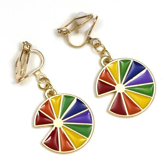 Boucles D'Oreilles Clip Drag Fruit