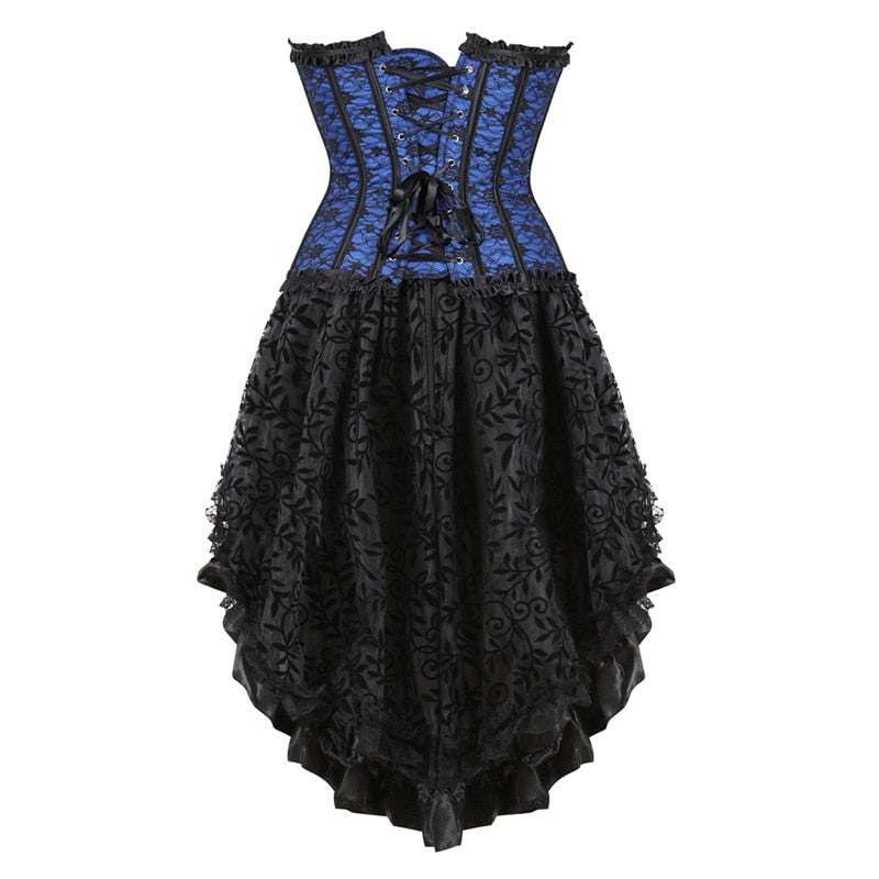 Robe Corset Drag Bratislava (Bleu)