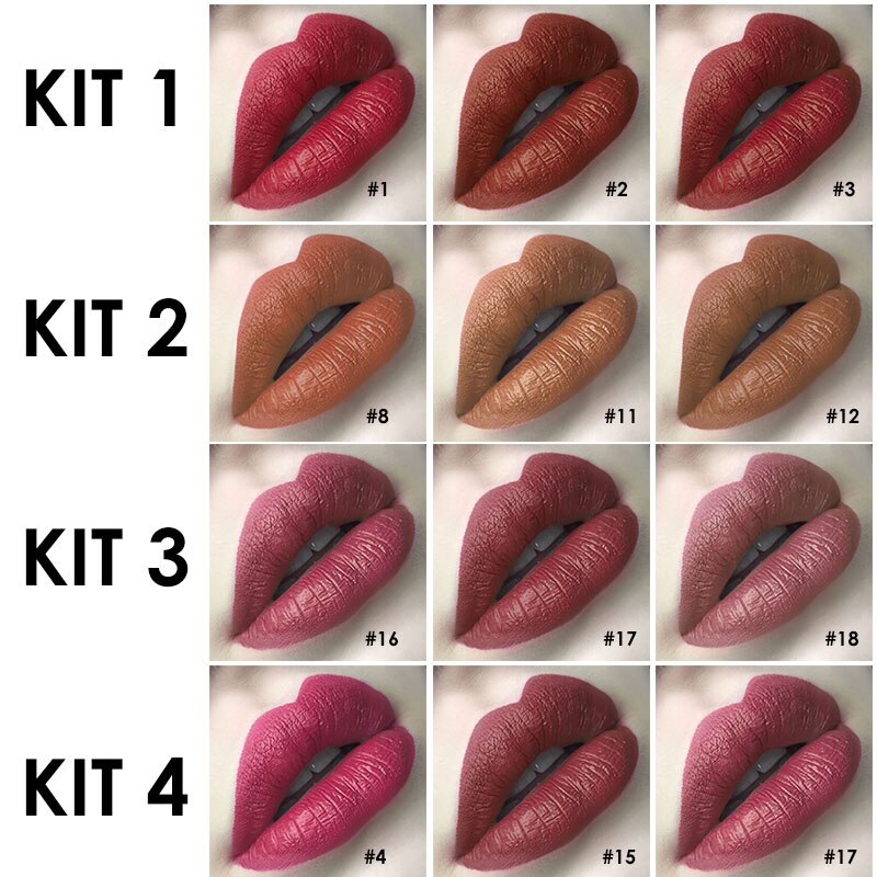 Set Maquillage Drag Queen 19 (4 variantes)