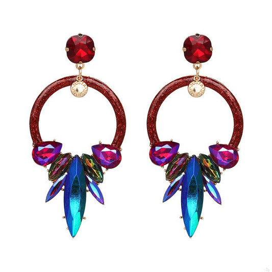 Boucles D'Oreilles Drag Mimosa (6 Couleurs)