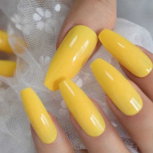 Faux Ongles Drag Lemon (24 Unités)