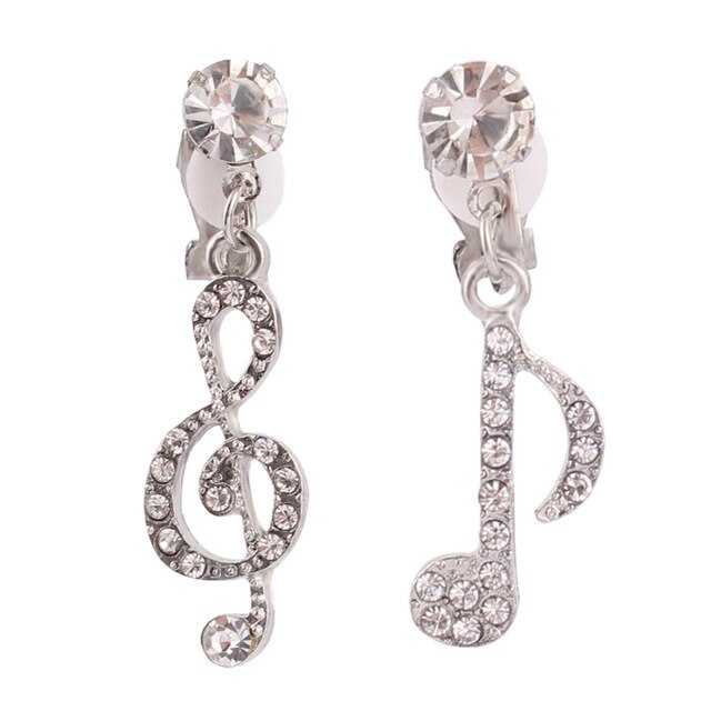 Boucles D'Oreilles Clip Drag Solfeggio