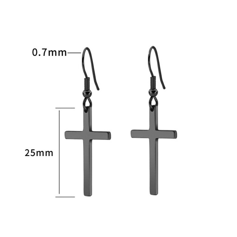 Boucles D'Oreilles Drag Christ (3 Couleurs)