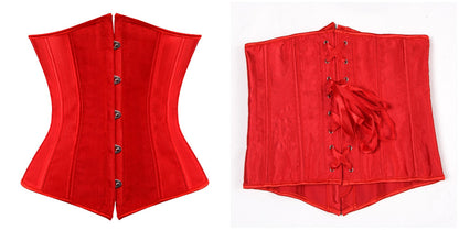 Corset Drag Satin (11 Couleurs)