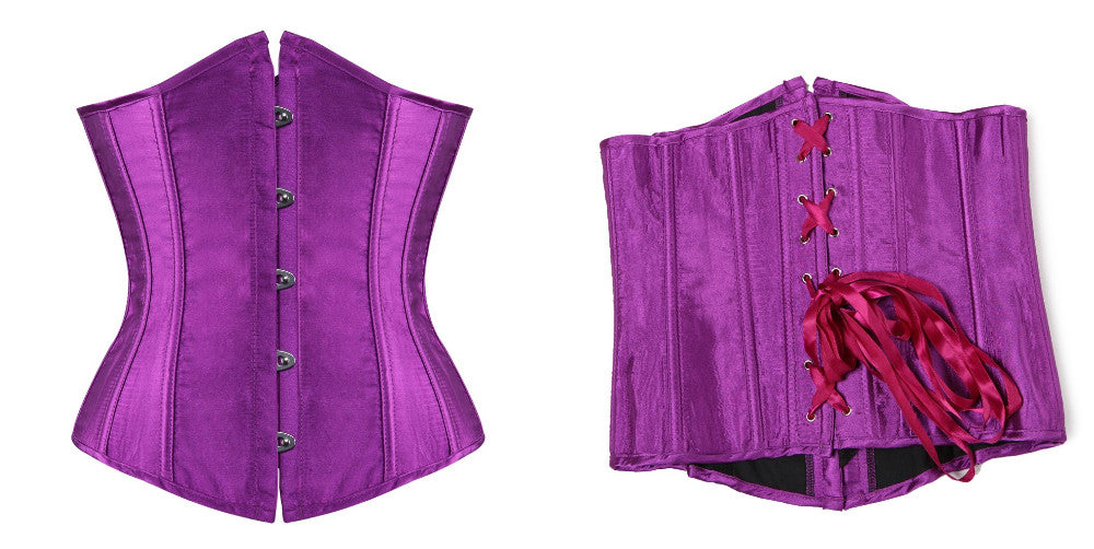 Corset Drag Satin (11 Couleurs)