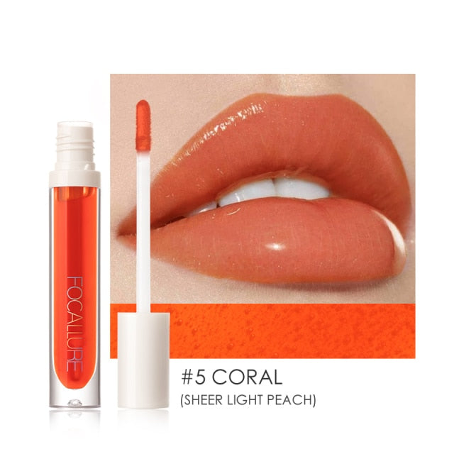 Lip Gloss Professionnel Brillant (16 Couleurs)