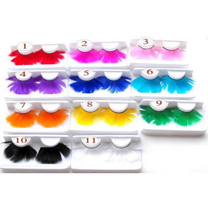 Faux Cils Drag Splash (Plusieurs Couleurs)