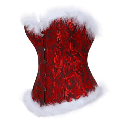 Corset Drag Noel (Rouge foncé)