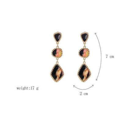 Boucles D'Oreilles Drag Antoinette (7 Couleurs)