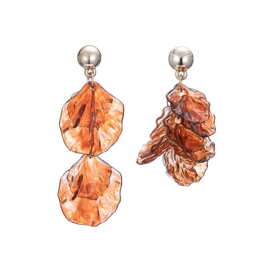 Boucles D'Oreilles Drag Amber