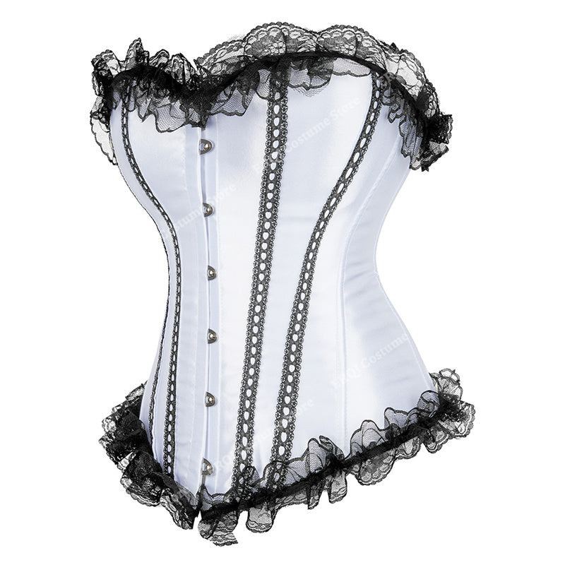 Corset Queen Izyama (Blanc)