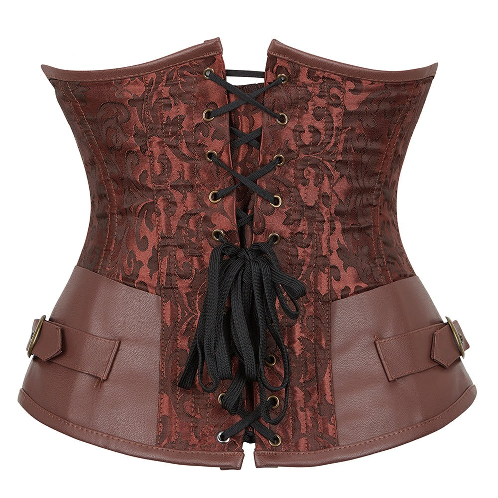 Corset Queen Benza (Marron)