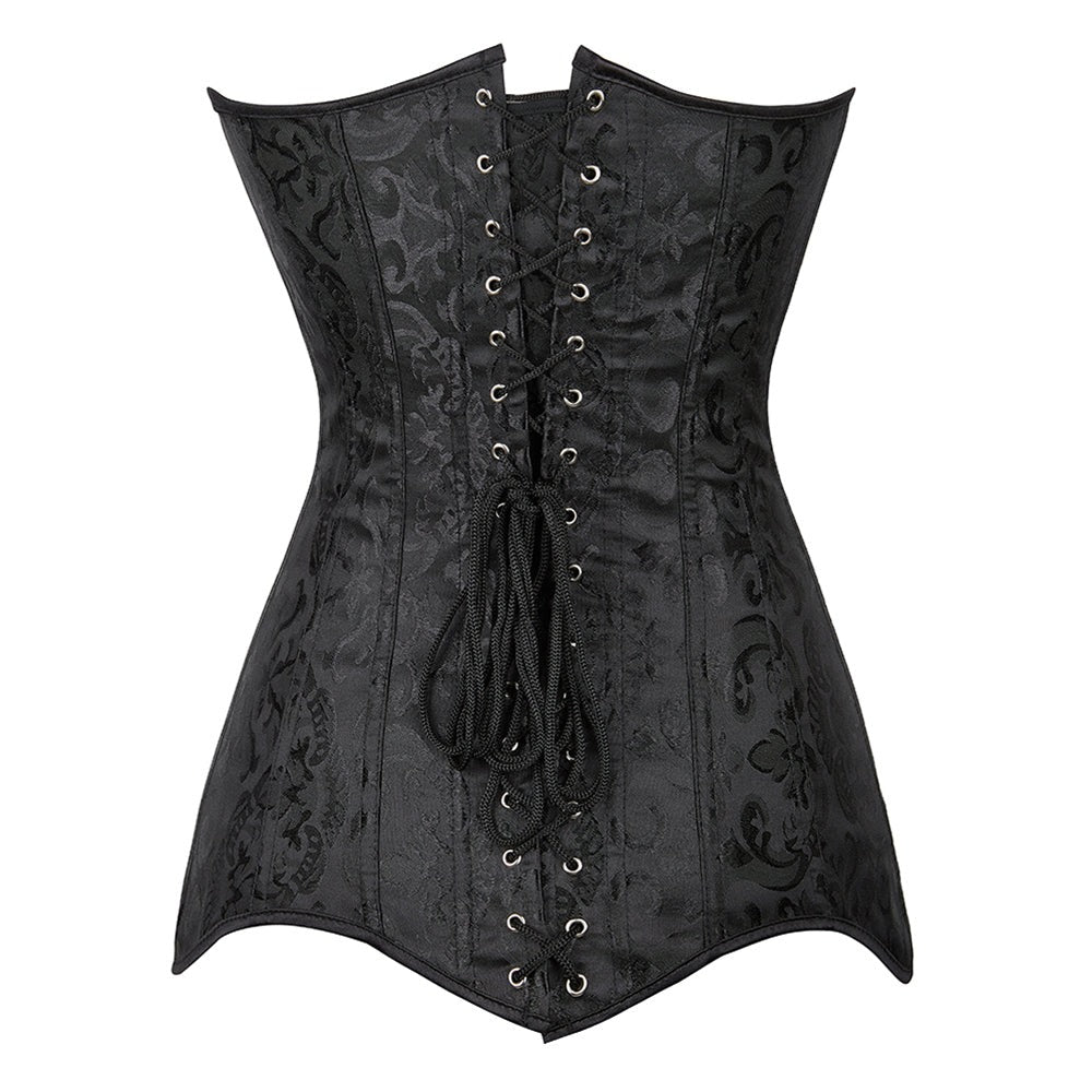 Corset Queen Adams (Noir)