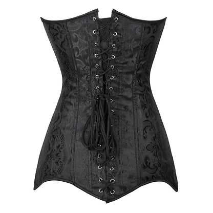 Corset Queen Adams (Noir)