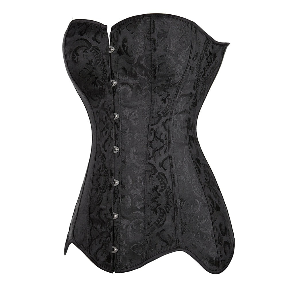 Corset Queen Adams (Noir)