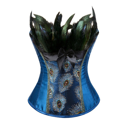 Corset Drag Peacock (2 Couleurs)