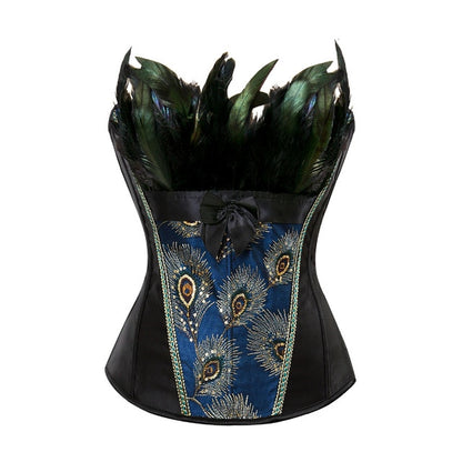 Corset Drag Peacock (2 Couleurs)