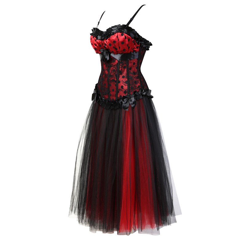 Robe Corset Drag Ninette (Noir)