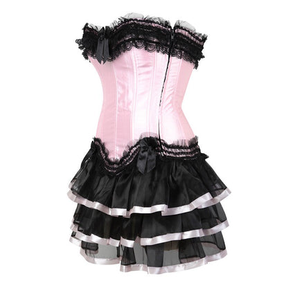 Robe Corset Drag Poison (Jupe courte)