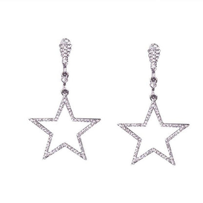 Boucles D'Oreilles Clip Drag Stars