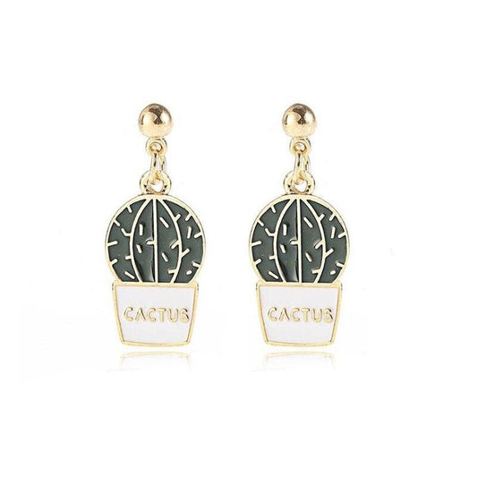 Boucles D'Oreilles Drag Cactus