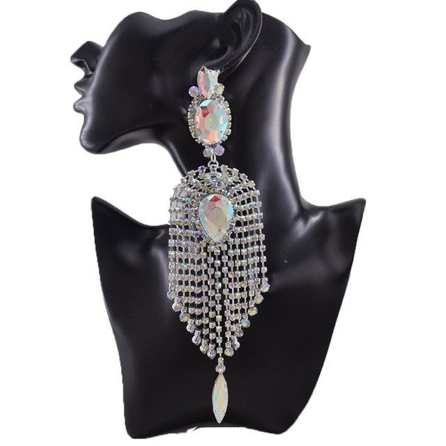 Boucles D'Oreilles Clip Queen Caribean (5 Couleurs)