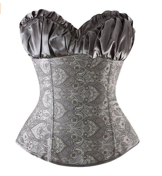 Corset Drag Carmen (Argent)