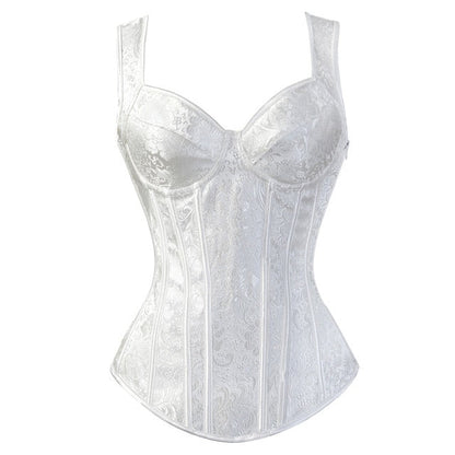 Corset Drag Greta (Blanc)