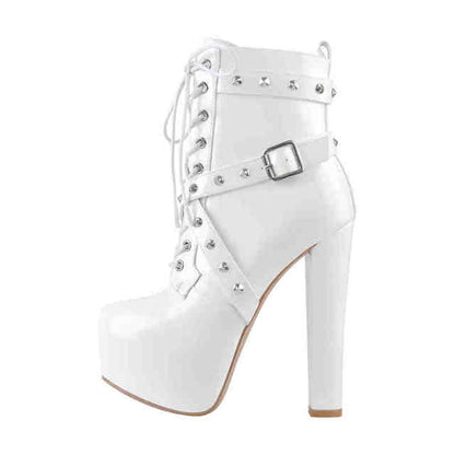 Bottes Queen Zanna (Blanc)