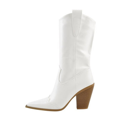 Bottes Queen Wang (Blanc)