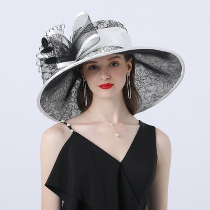 Chapeau Queen Santha (Blanc)