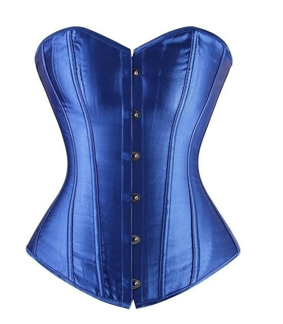 Corset Drag Tina (Bleu)